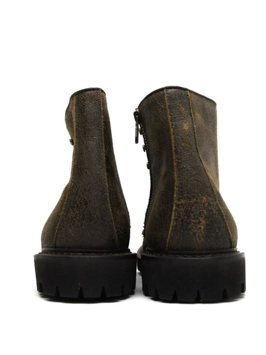 New! ALLEN EDMONDS Higgins Mill Weatherproof Zip Boot Husk Size 9 D 6799 DD509A